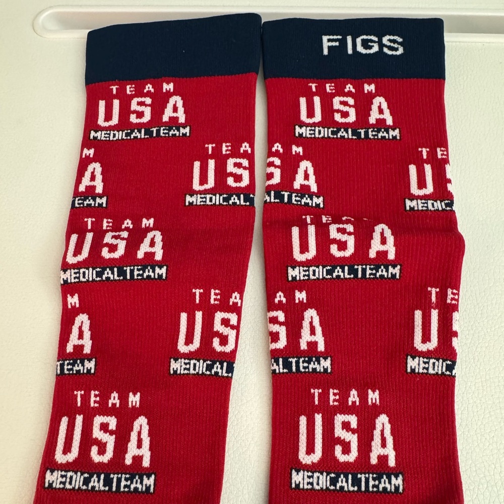 FIGS Red Team USA Medical Team Socks